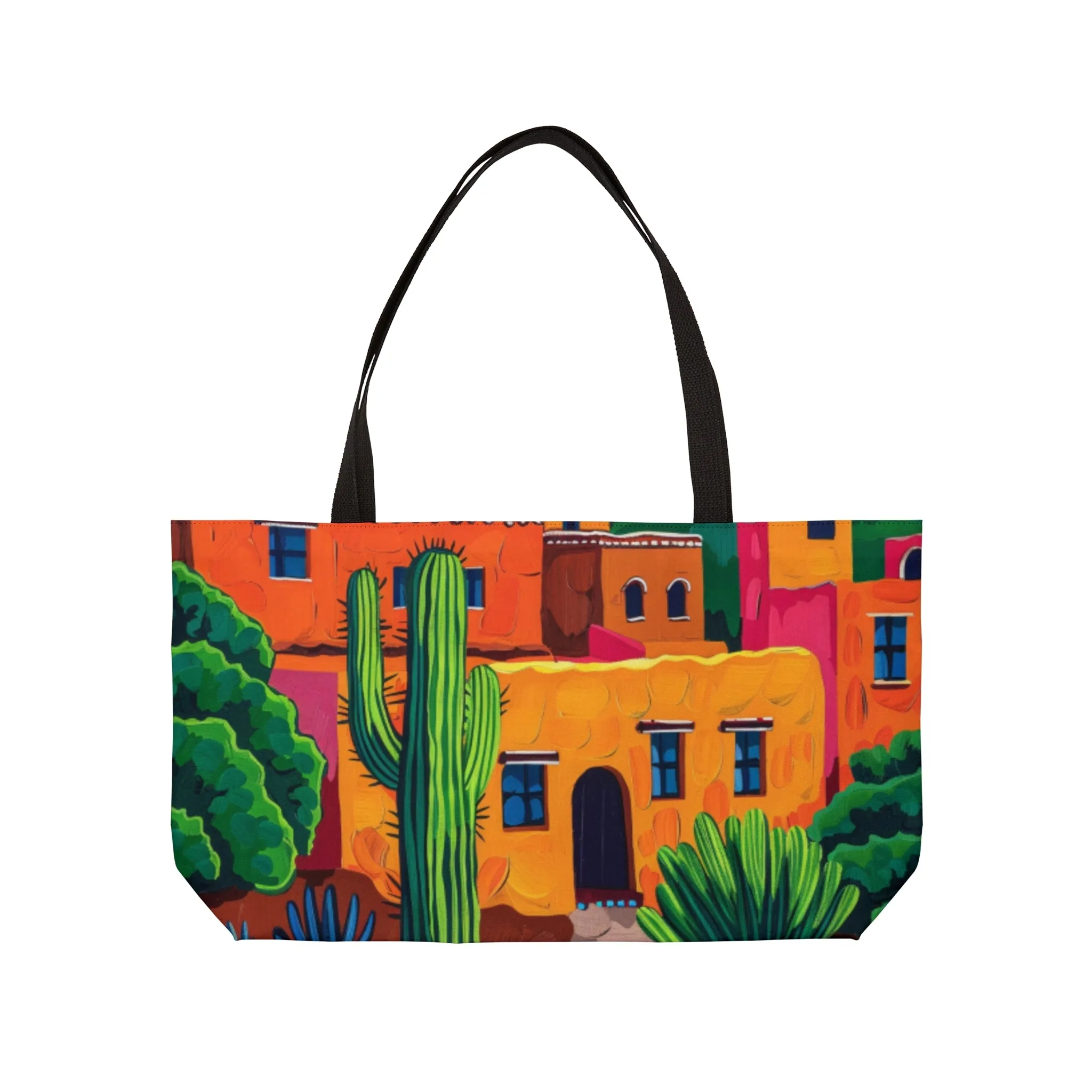 Santa Fe Street Weekender Tote Bag