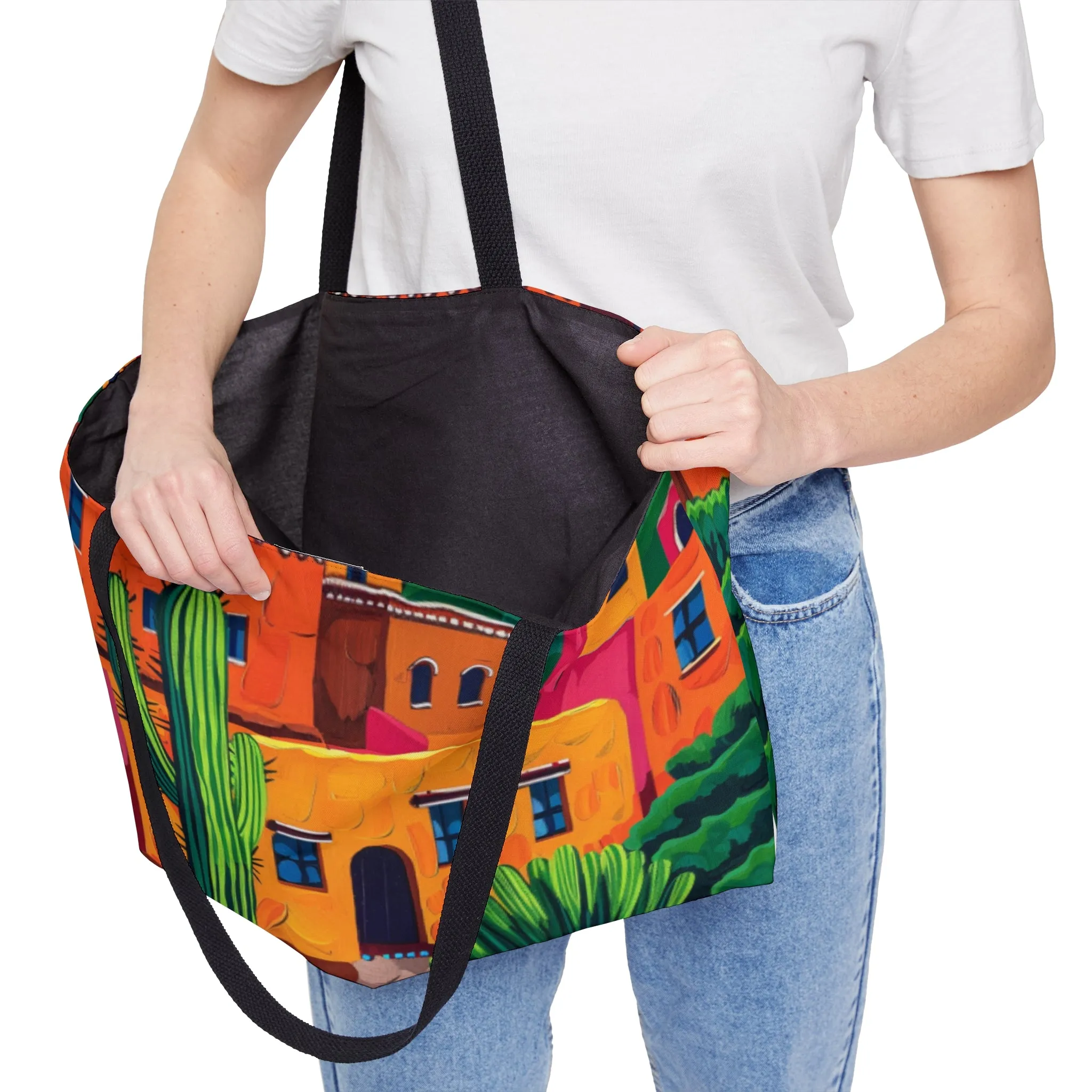 Santa Fe Street Weekender Tote Bag