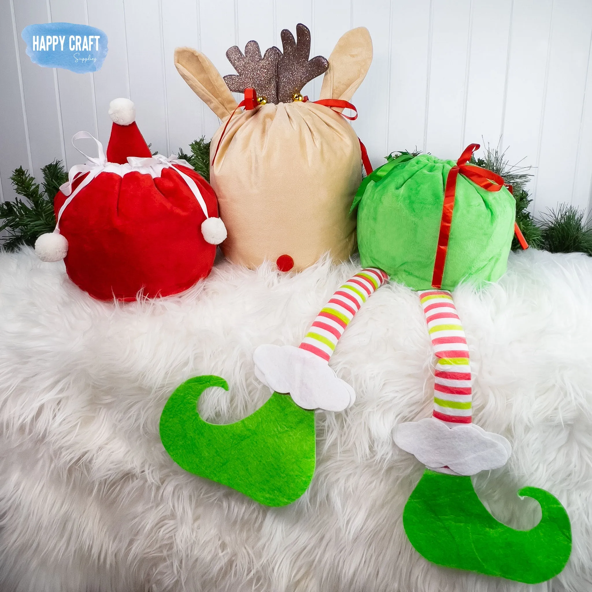 Santa Velvet Pouch