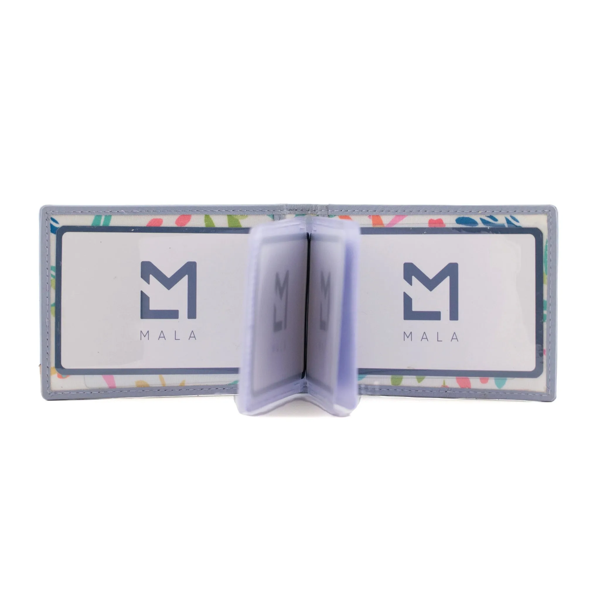 Savanna Card & ID Holder | Grey Blue