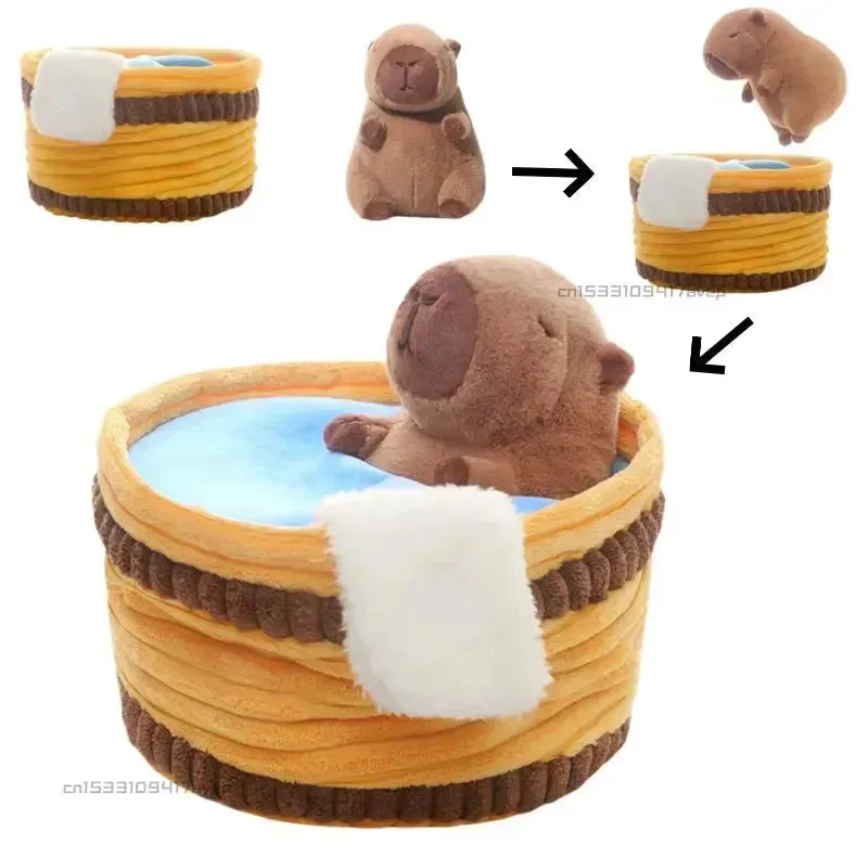 Scrub-a-Dub Bathing Capybara (16 cm)