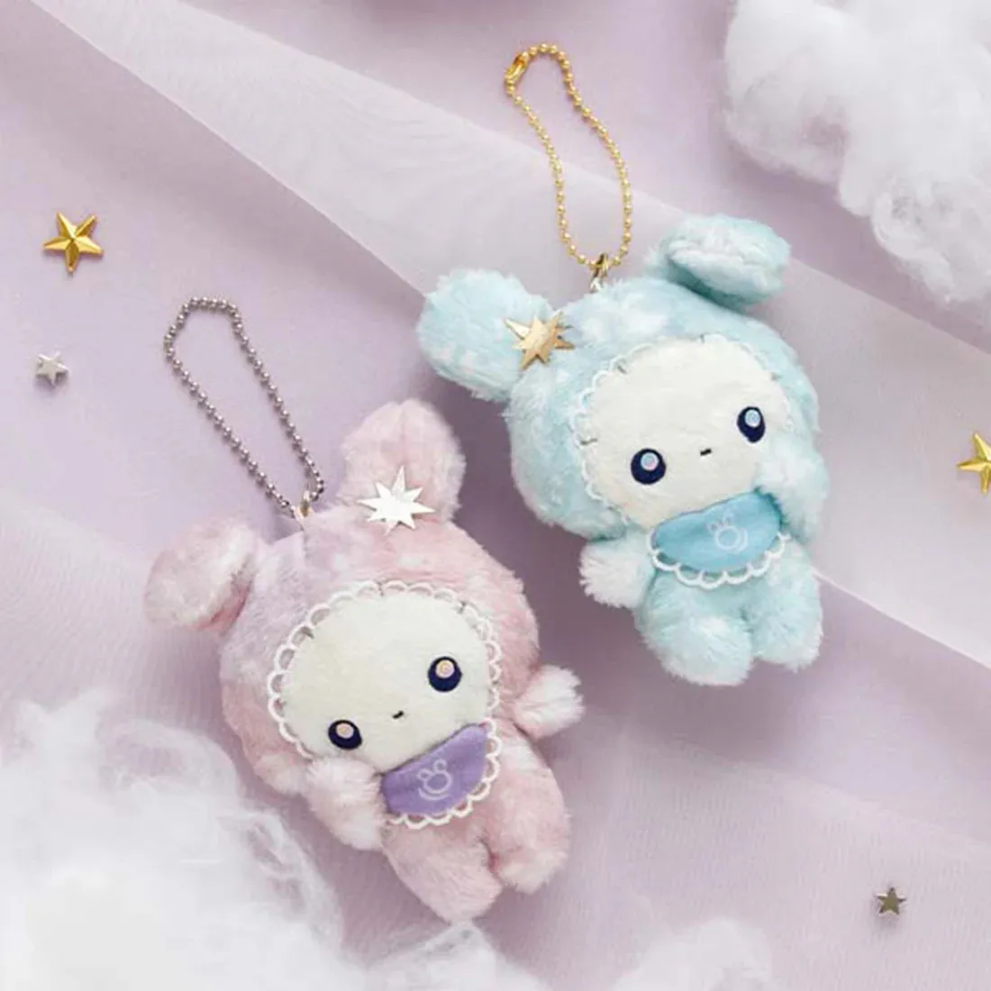 Sentimental Circus Galaxy Spica Baby Plush Keychain, Purple