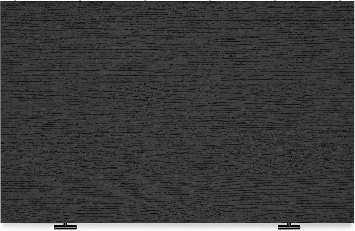 Signature Design by Ashley Charlang Modern Two-Toned 5 Drawer Chest of Drawers, Black & Light Brown