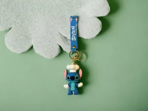 Silicone Stitch Keychain