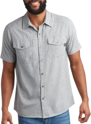 Spyder Mens Short Sleeve Button Down Shirts - Lightweight Plaid Casual Collared Wrinkle Free Dress Shirts for Men (Size S-XL)