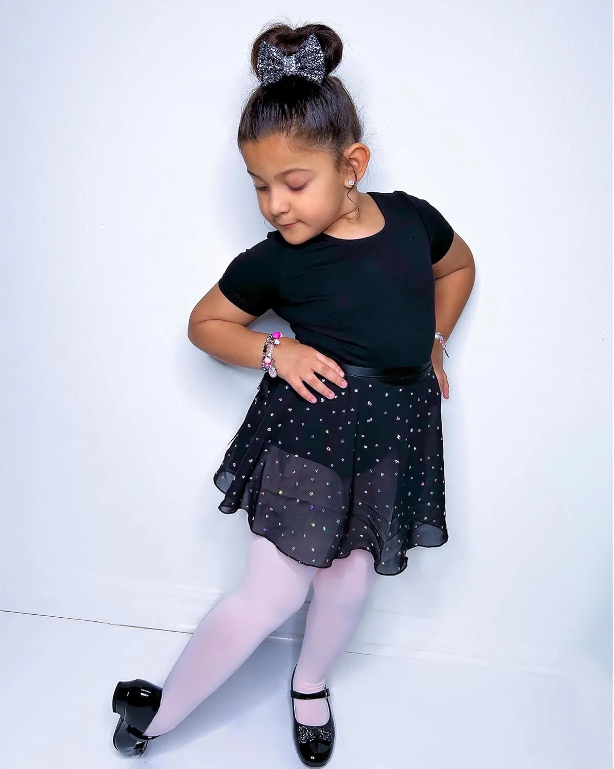 Stelle Ballet Leotards for Girls Toddler Dance Dress Outfit Combo with Skirt and Tights (Toddler/Little Kid/Big Kid)