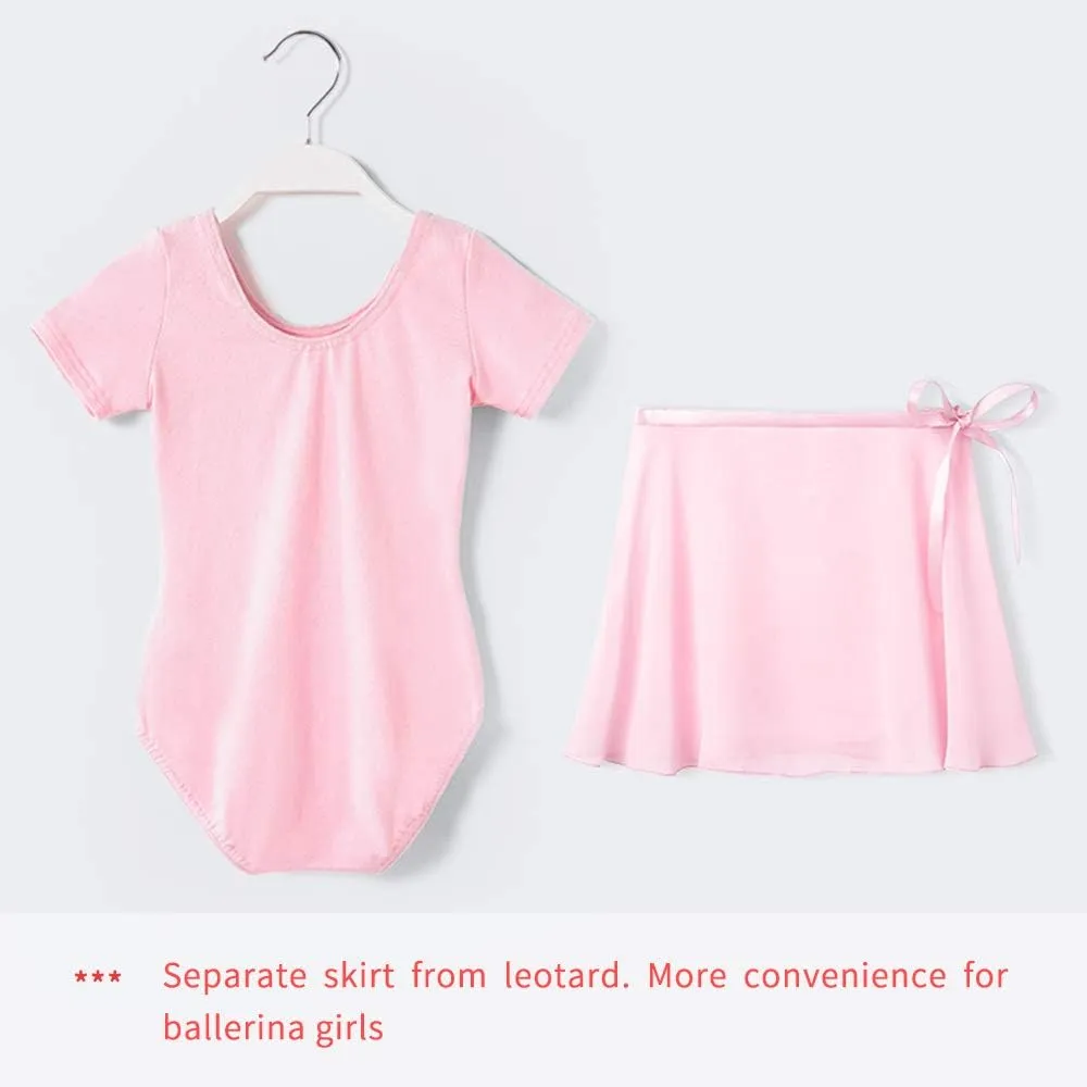 Stelle Ballet Leotards for Girls Toddler Dance Dress Outfit Combo with Skirt and Tights (Toddler/Little Kid/Big Kid)