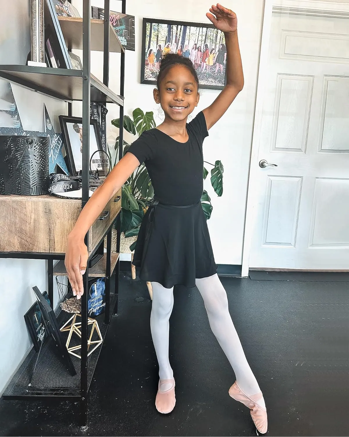 Stelle Ballet Leotards for Girls Toddler Dance Dress Outfit Combo with Skirt and Tights (Toddler/Little Kid/Big Kid)