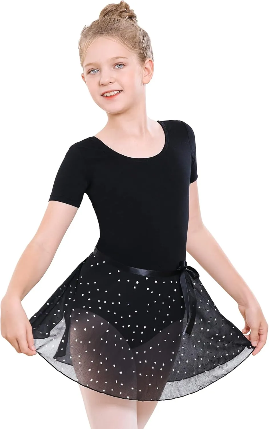 Stelle Ballet Leotards for Girls Toddler Dance Dress Outfit Combo with Skirt and Tights (Toddler/Little Kid/Big Kid)
