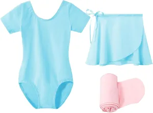 Stelle Ballet Leotards for Girls Toddler Dance Dress Outfit Combo with Skirt and Tights (Toddler/Little Kid/Big Kid)