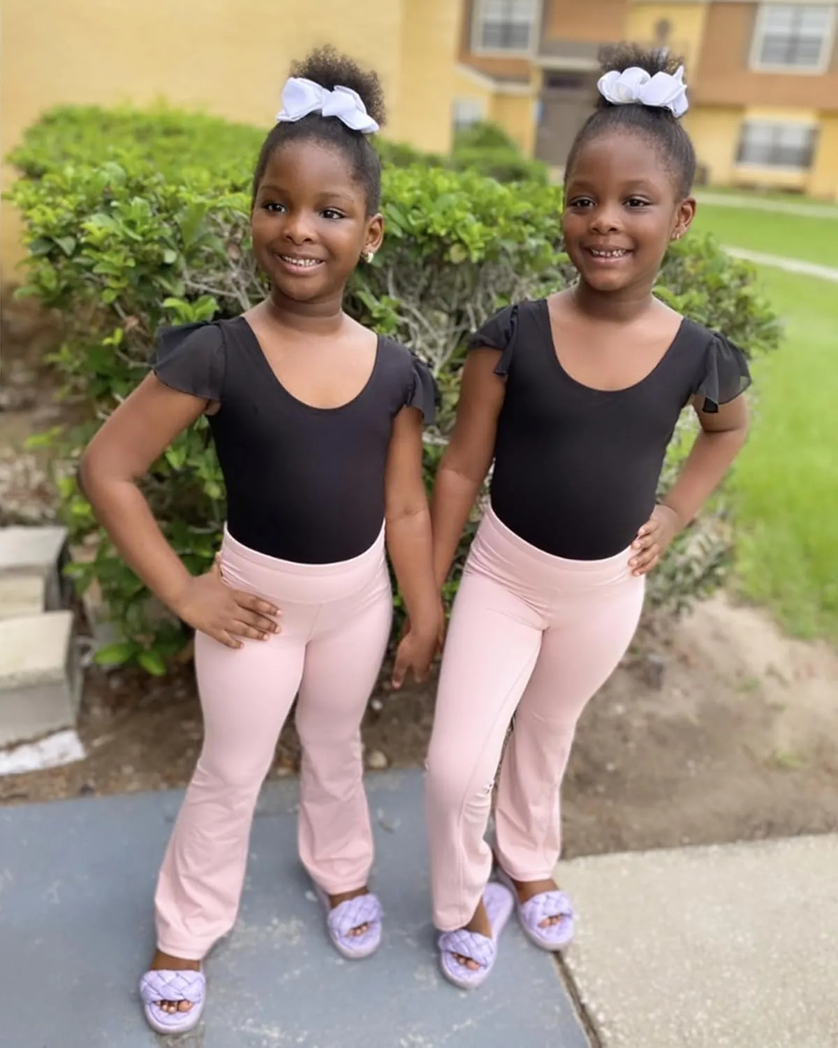 Stelle Girls Leotards Black Ballet Dance Leotards Ruffle Short Sleeve Gymnastics Outfits(Toddler/Little Kid/Big Kid)