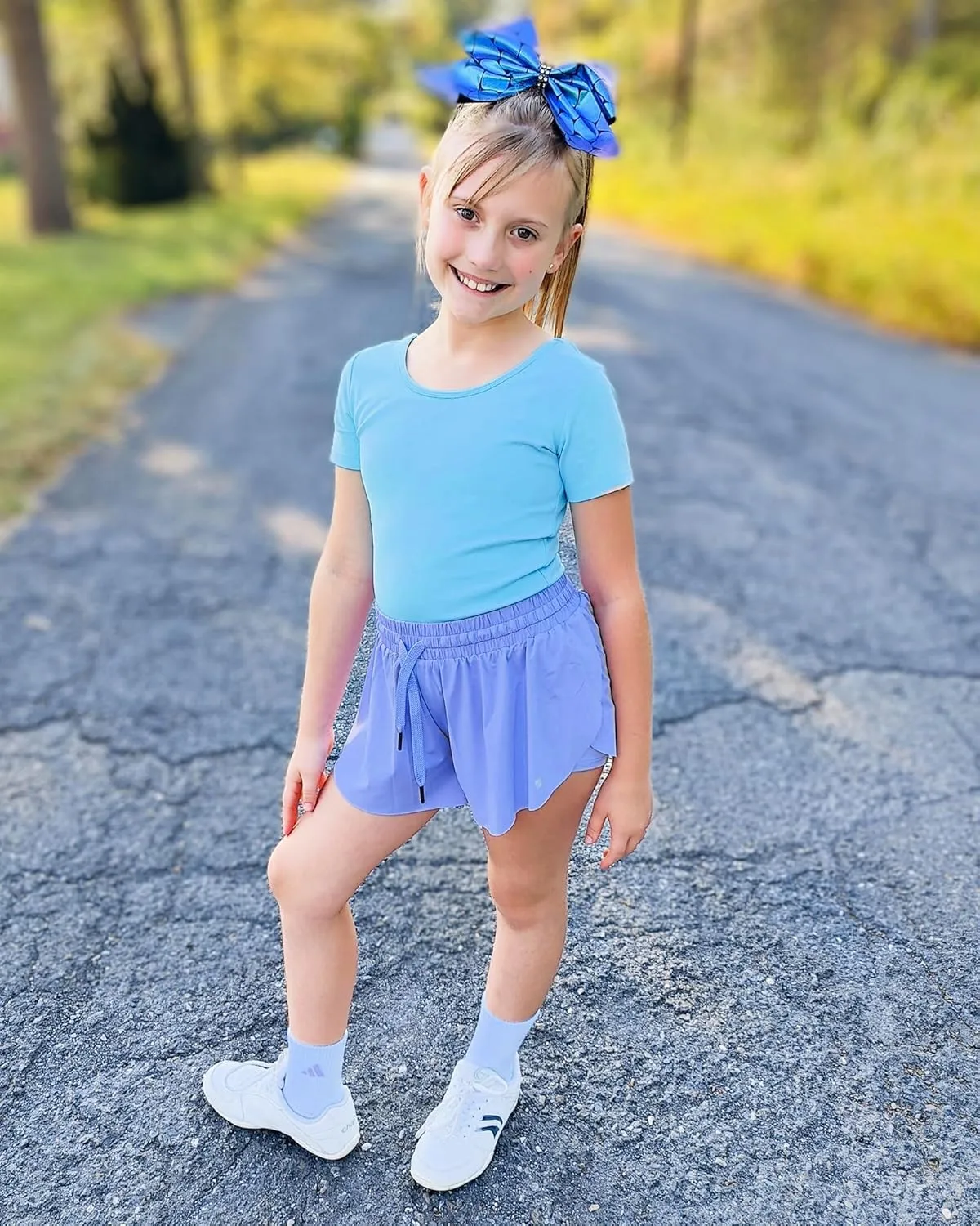 Stelle Leotard for Girls Black Ballet Dance Leotard Gymnastics Outfits with Bow Back (Toddler/Little/Big Kids)