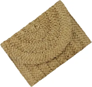 Straw Clutch Bag for Women Envelope Woven Clutch Handbag Summer Beach Purse