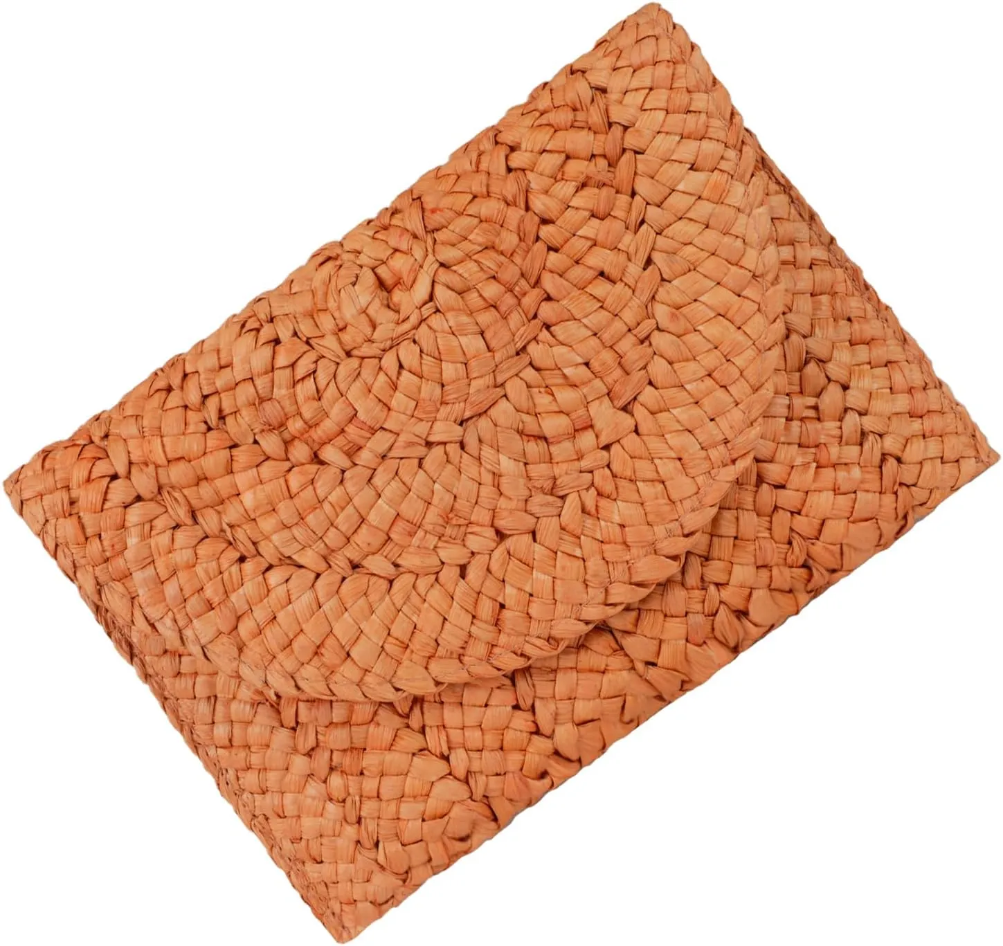 Straw Clutch Bag for Women Envelope Woven Clutch Handbag Summer Beach Purse