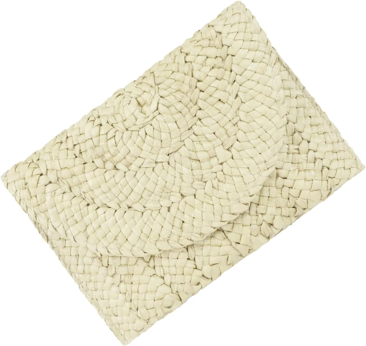 Straw Clutch Bag for Women Envelope Woven Clutch Handbag Summer Beach Purse