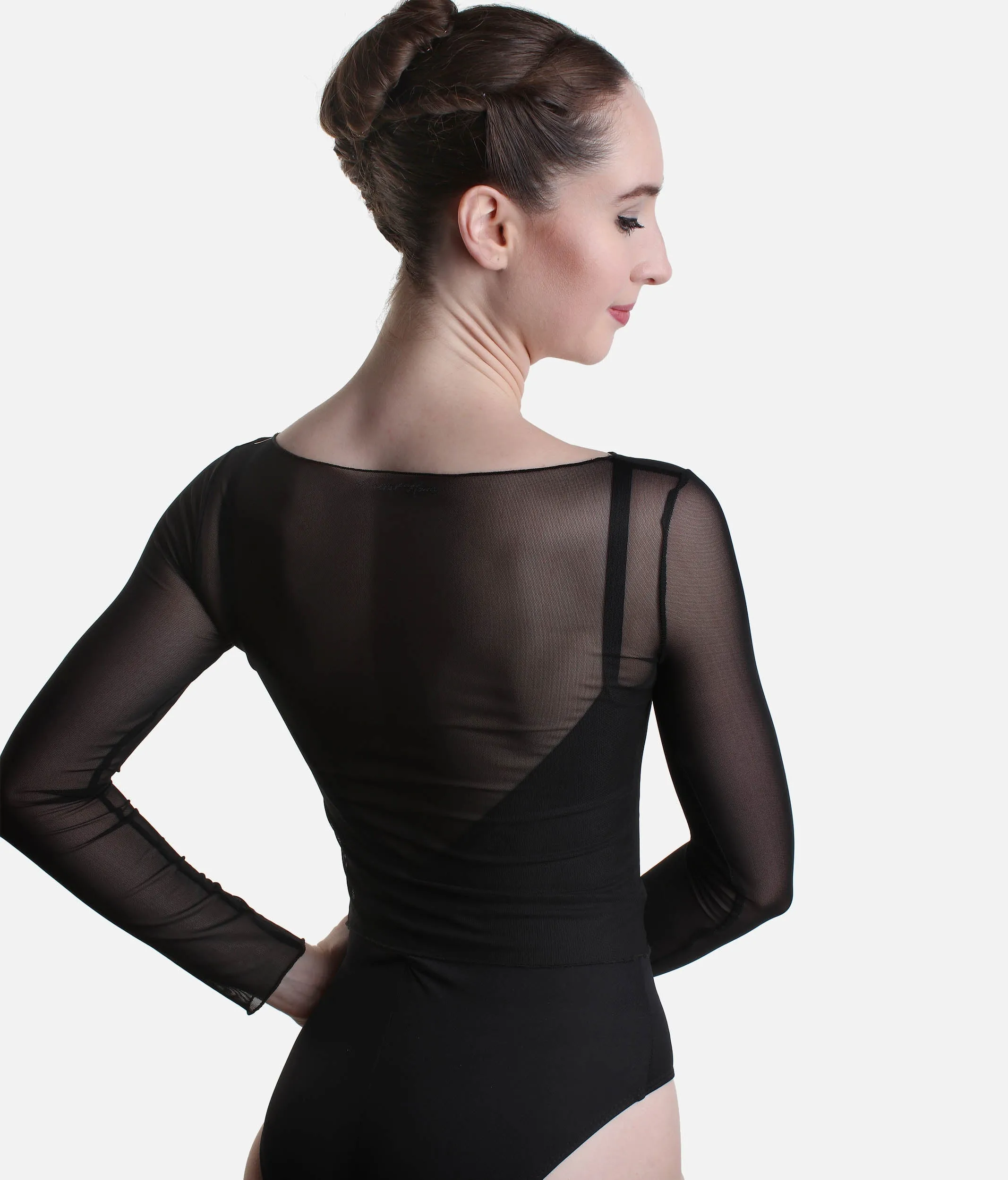 Stretch Mesh Dance Top, Warmup - NATASHA
