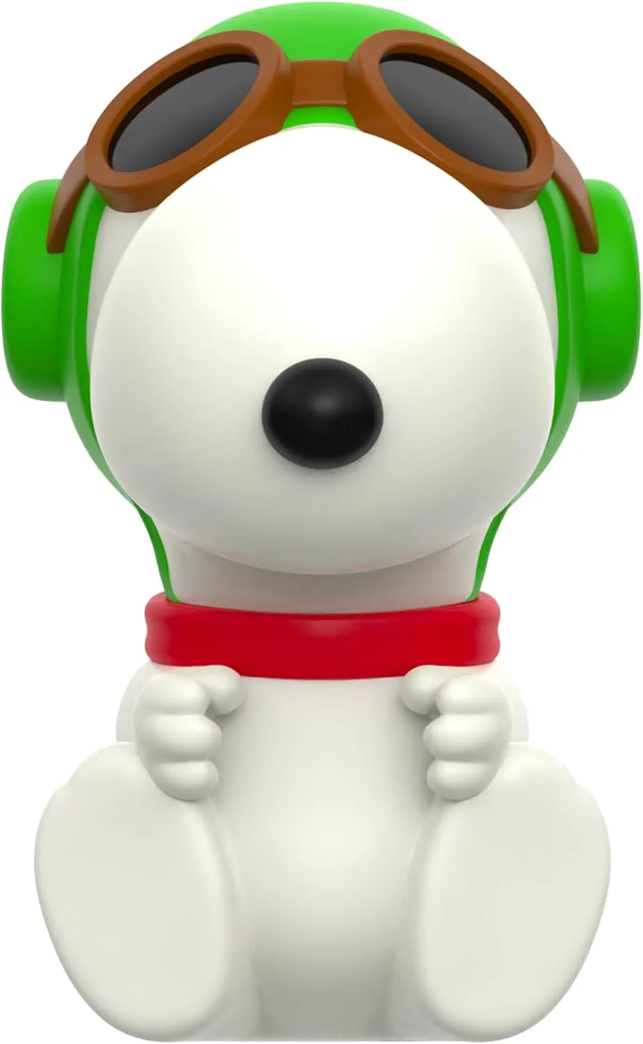 Super7 Fun! Fun! Peanuts Snoopy (Green Hat Flying Ace) Vinyl Figure - 5" Peanuts Action Figure - Classic Cartoon Fans Collectibles & Retro - Comic Strips - Limited Edition - Amazon Exclusive