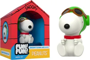 Super7 Fun! Fun! Peanuts Snoopy (Green Hat Flying Ace) Vinyl Figure - 5" Peanuts Action Figure - Classic Cartoon Fans Collectibles & Retro - Comic Strips - Limited Edition - Amazon Exclusive