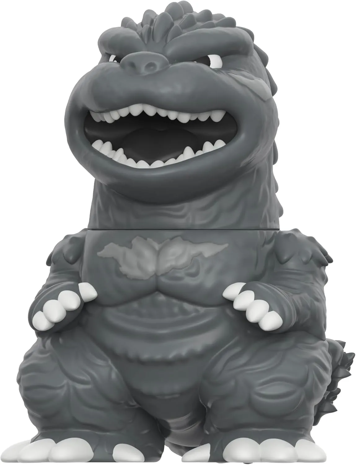 Super7 Fun! Fun! Toho Godzilla Minus One (Grayscale) Vinyl Figure - 5" Toho Godzilla Action Figure Kaiju - Classic Movie Monster Fans Collectibles & Retro Toys - Limited Edition - Amazon Exclusive