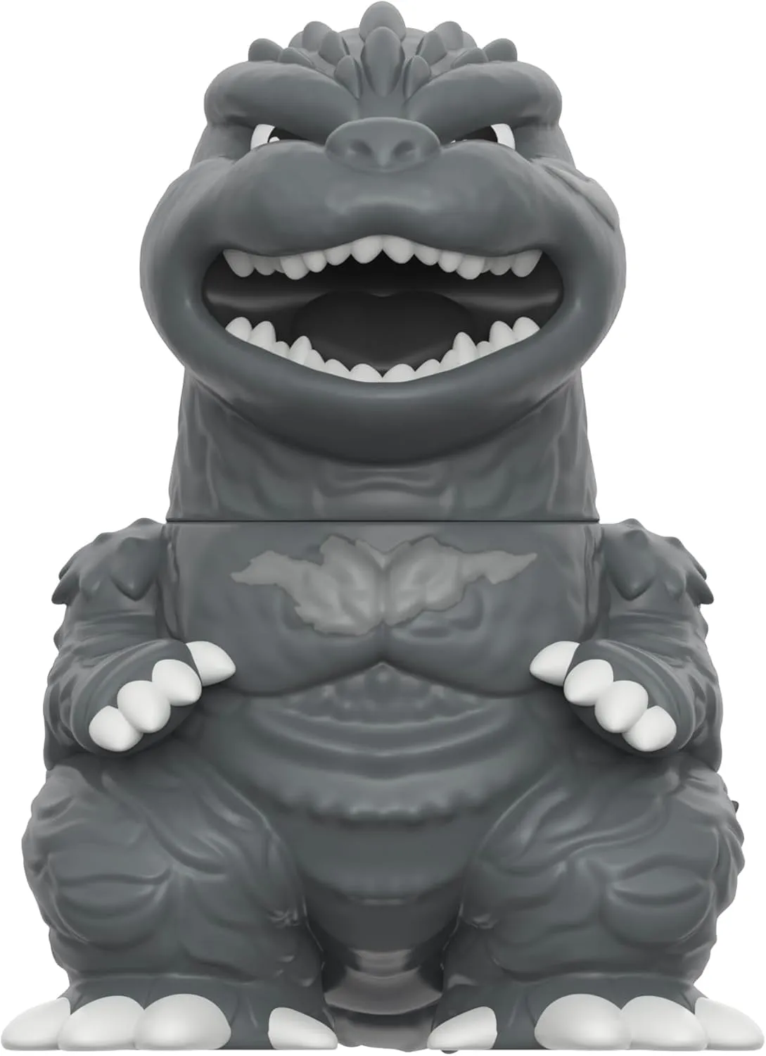Super7 Fun! Fun! Toho Godzilla Minus One (Grayscale) Vinyl Figure - 5" Toho Godzilla Action Figure Kaiju - Classic Movie Monster Fans Collectibles & Retro Toys - Limited Edition - Amazon Exclusive