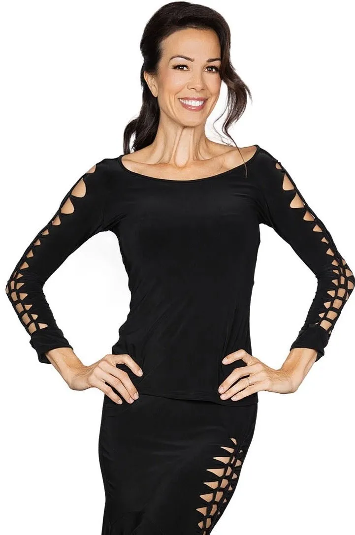 T2408 Simple Crochet Top