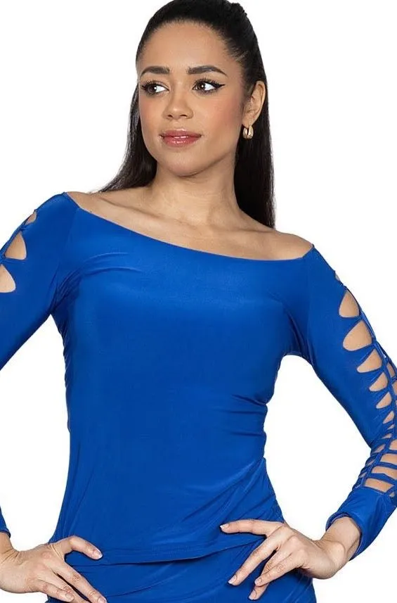 T2408 Simple Crochet Top