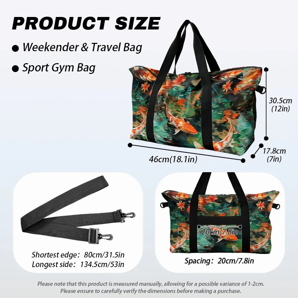 The Magic of Koi Lightweight luggage