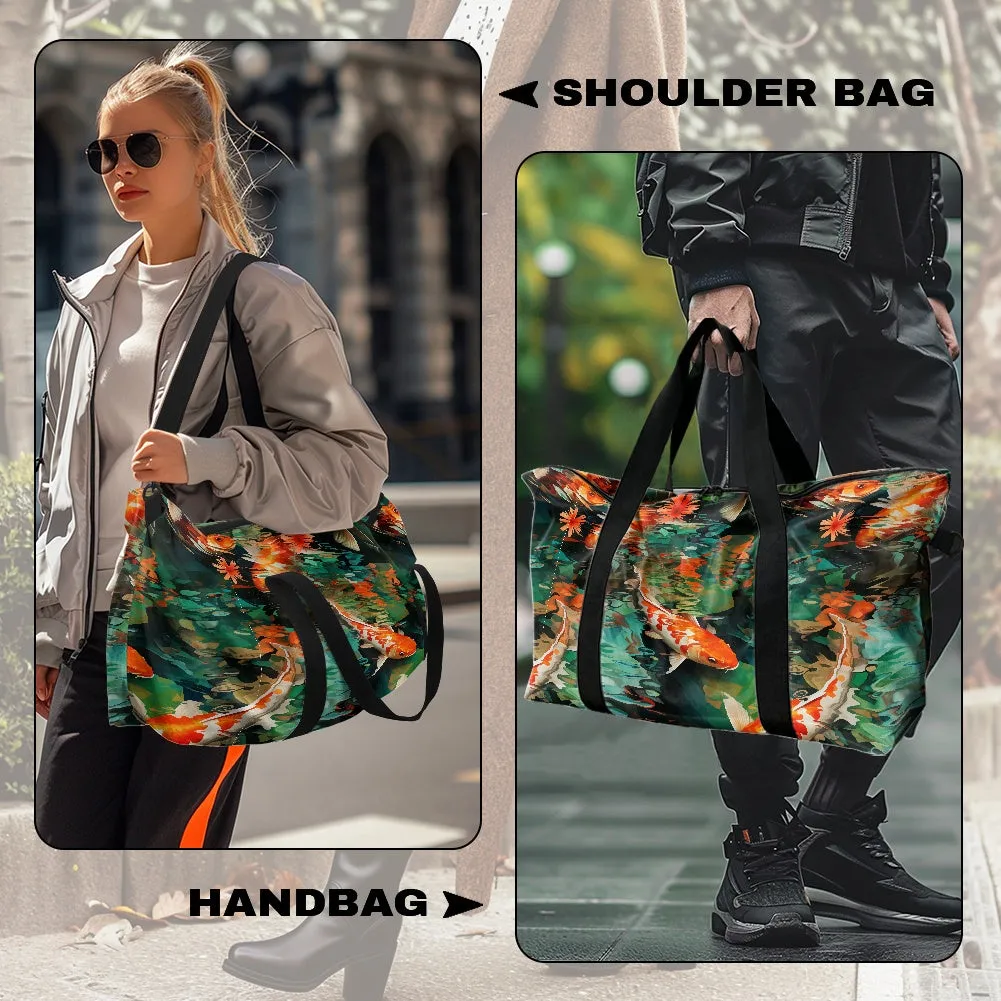 The Magic of Koi Lightweight luggage