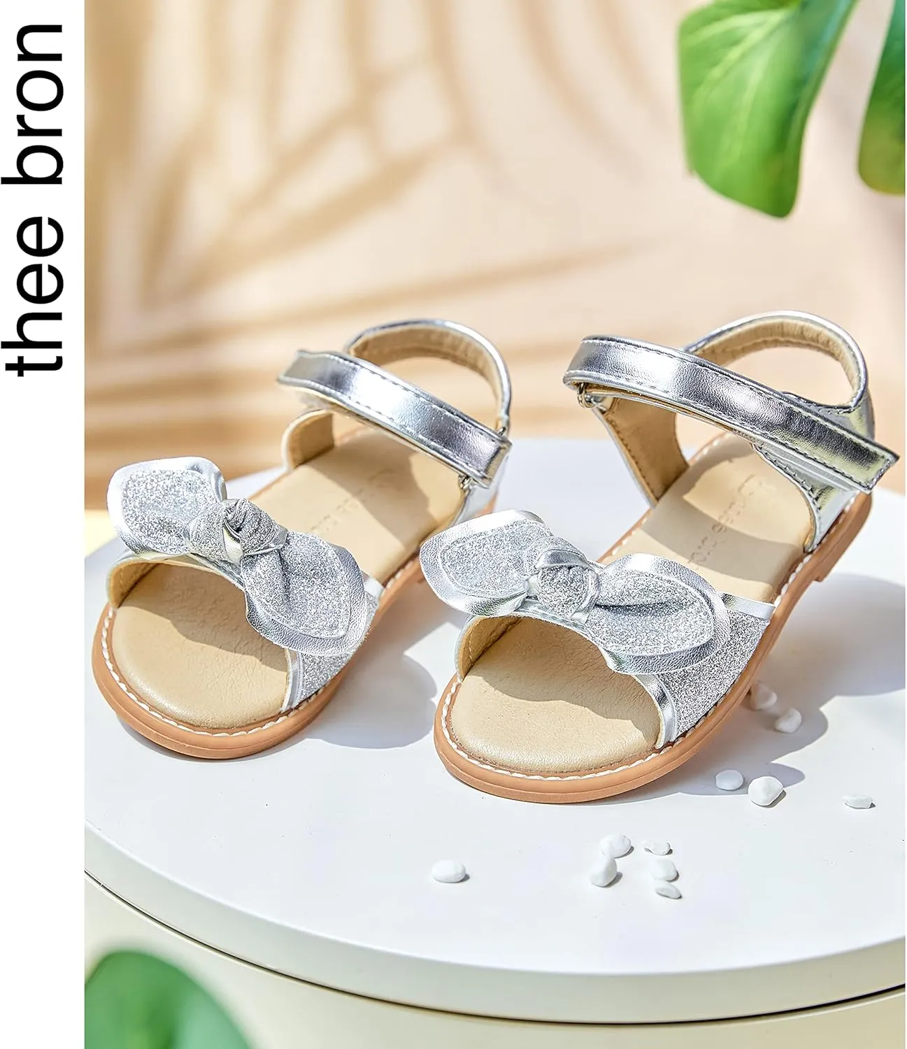 THEE BRON Girls Sandals Toddler Summer Dress Shoes