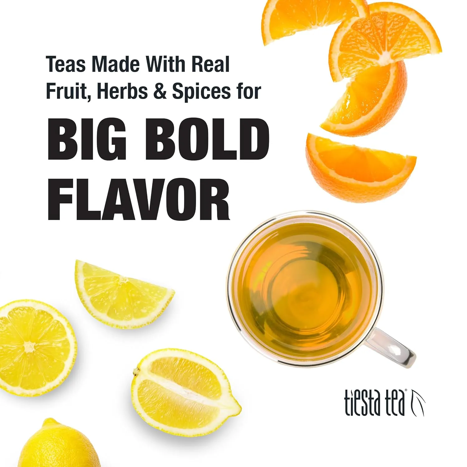 Tiesta Tea - Lean Green Machine | Loose Leaf | Light Citrus Green Tea | Premium Blend | Medium Caffeinated | Make Hot or Iced Brews Up to 200 Cups | 16 Ounce Resealable Bulk Pouch