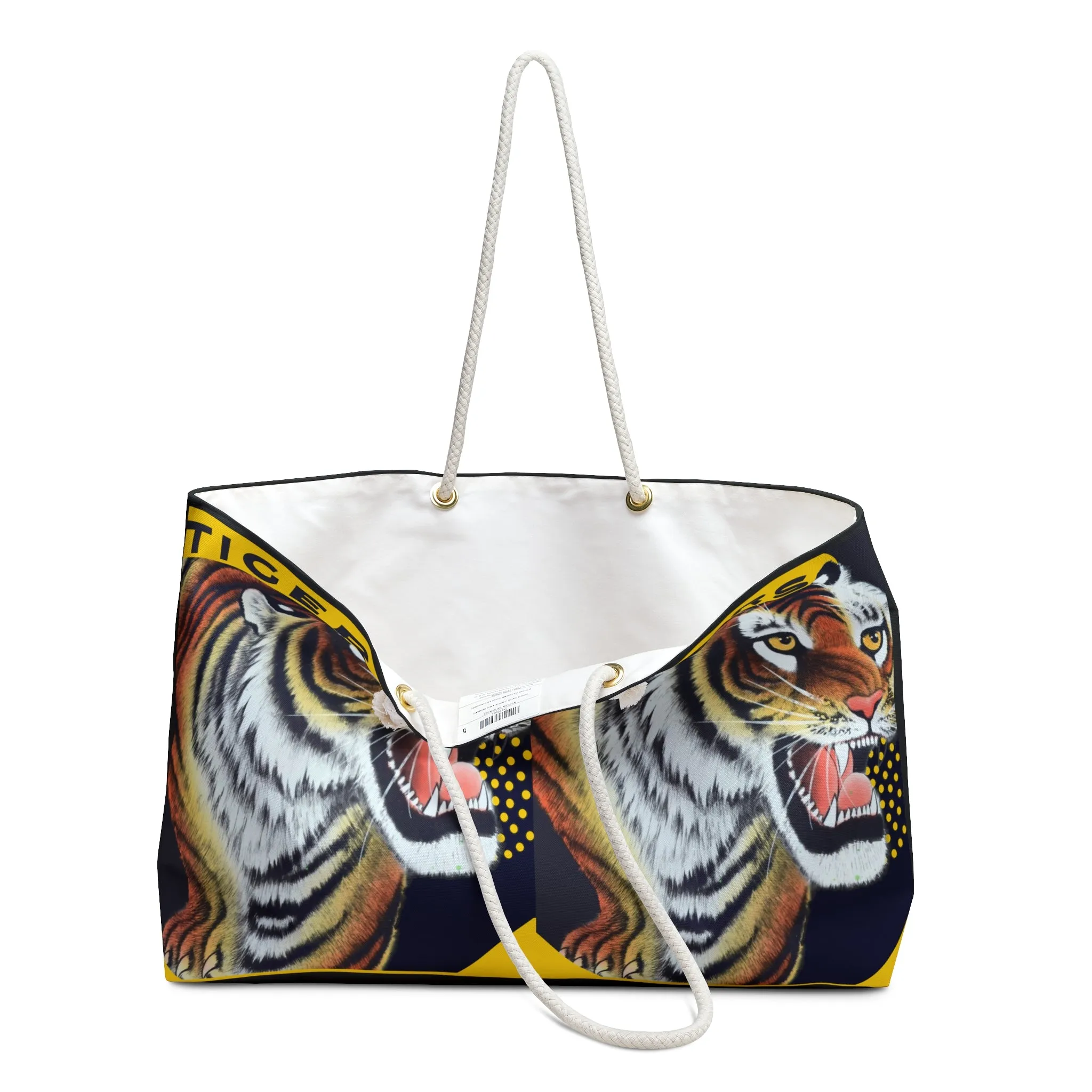 Tiger Mascot Sport Team Weekender Bag
