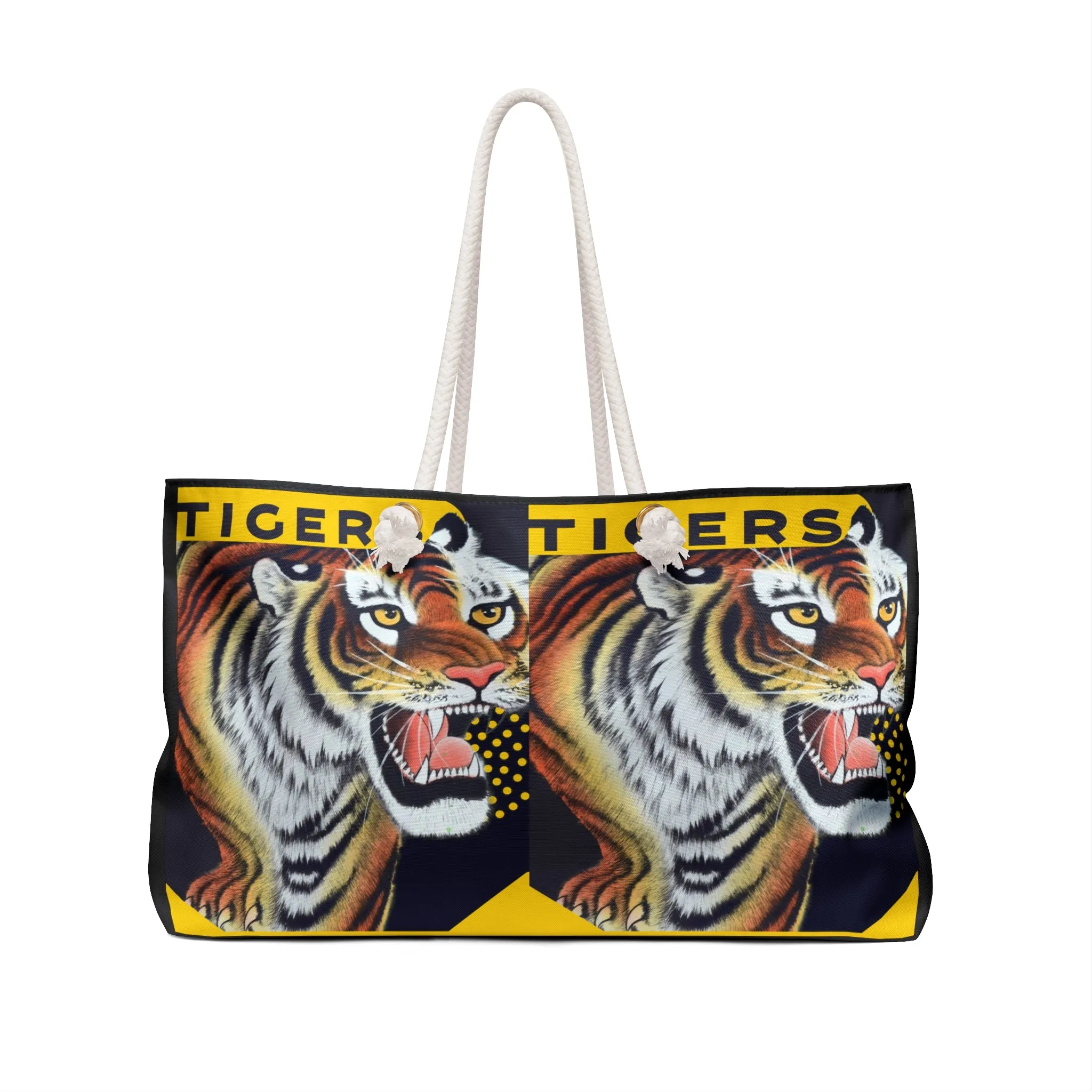 Tiger Mascot Sport Team Weekender Bag