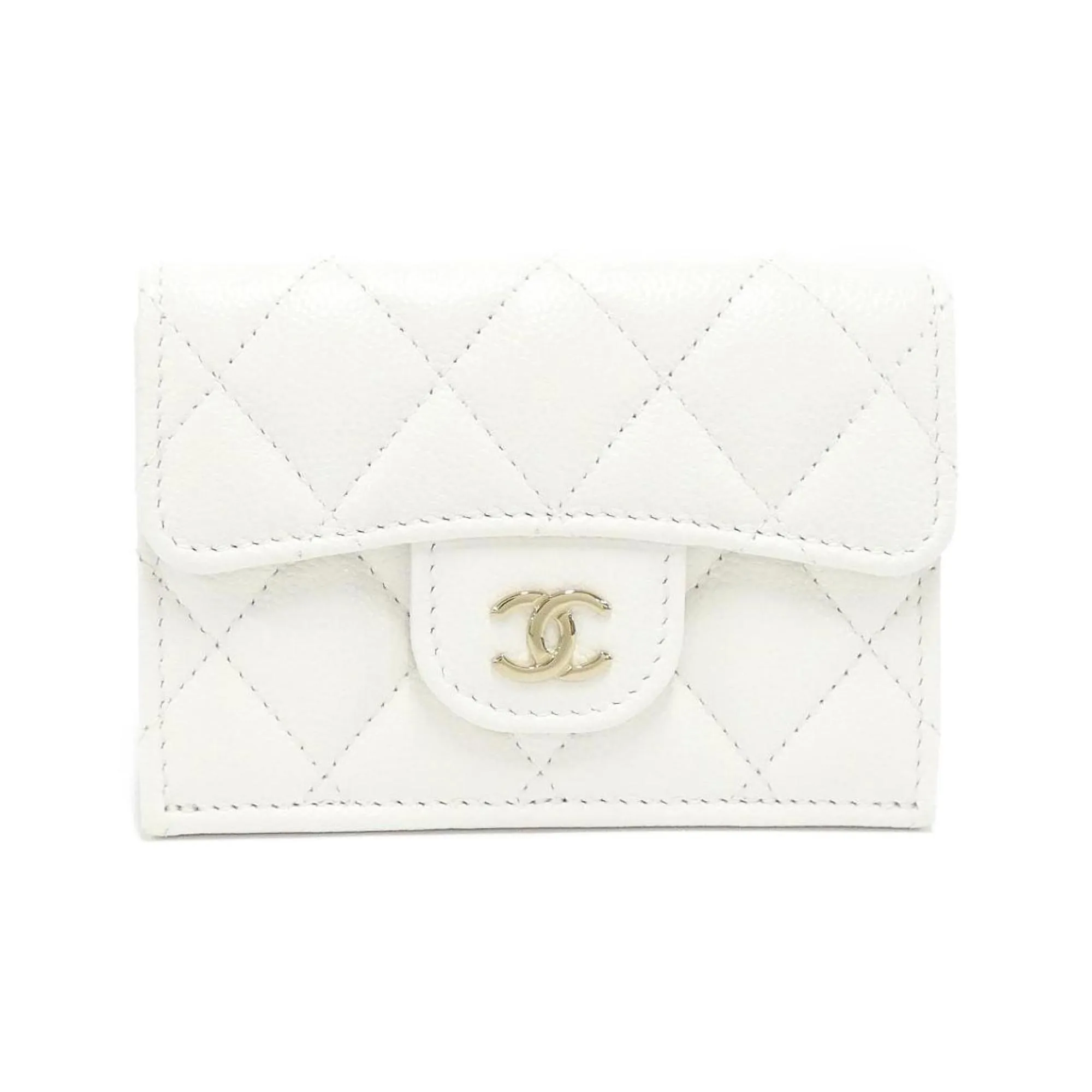 Timeless Classique Leather Wallet with Box and Dust Bag