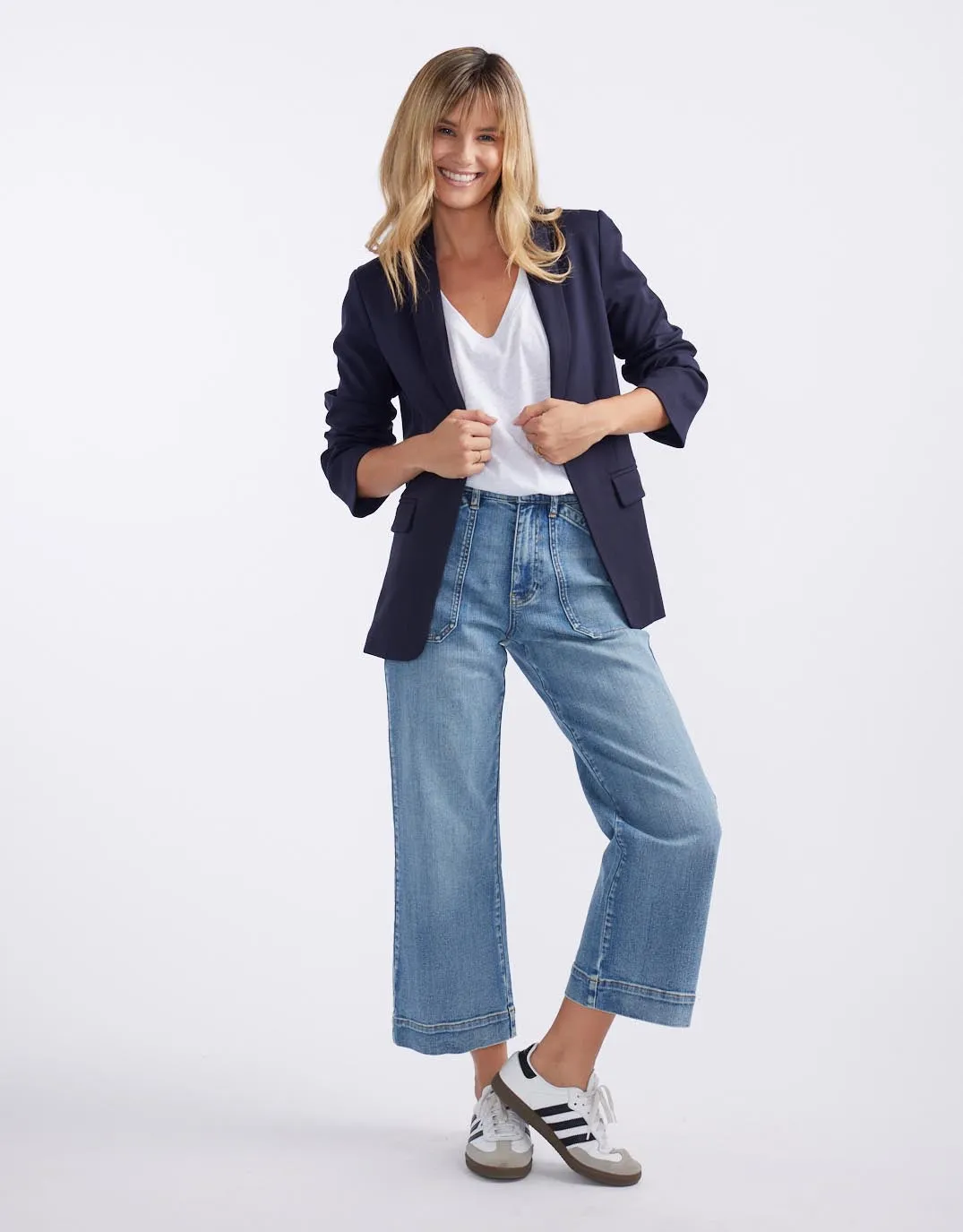 Timeless Ponte Blazer - Navy