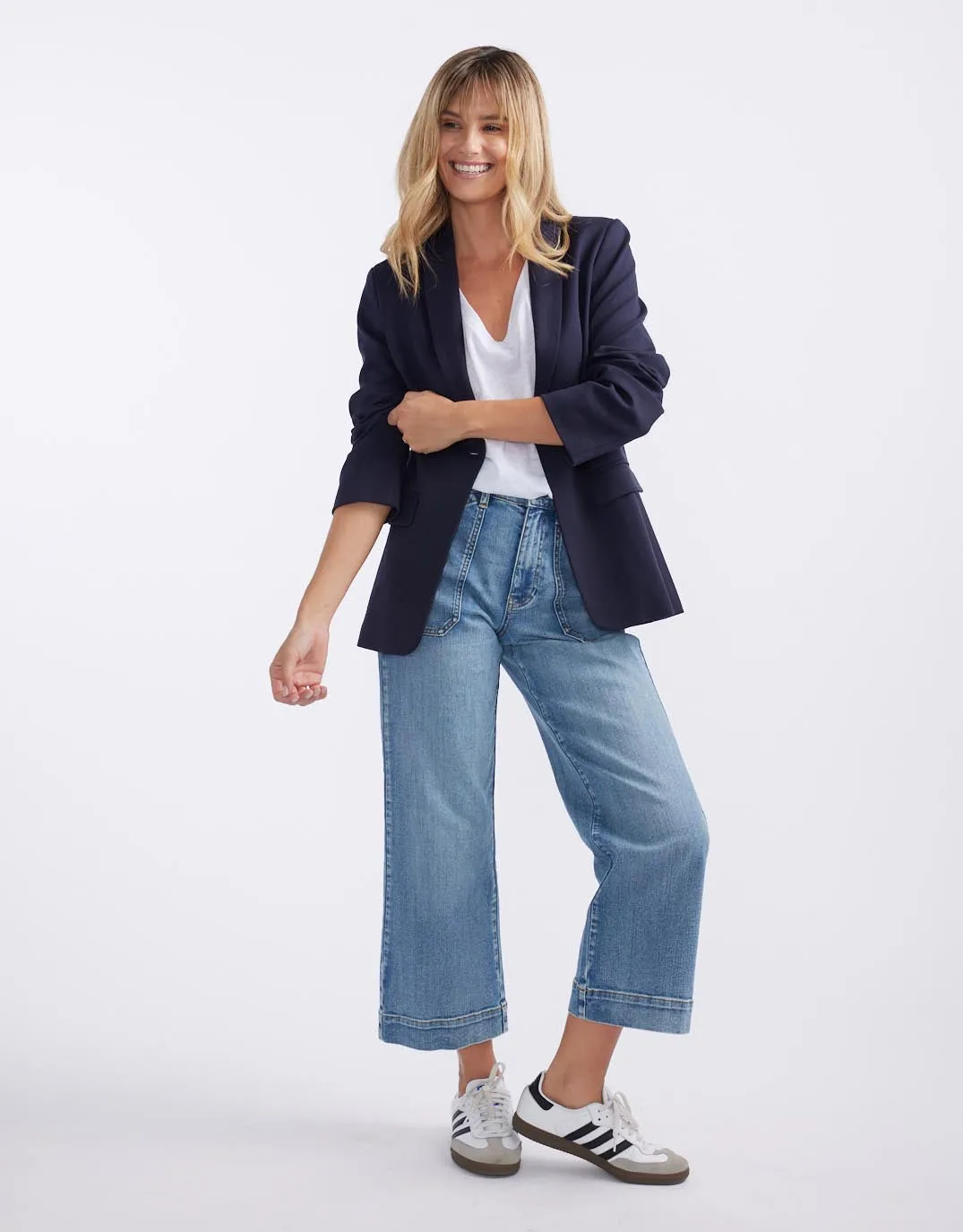 Timeless Ponte Blazer - Navy