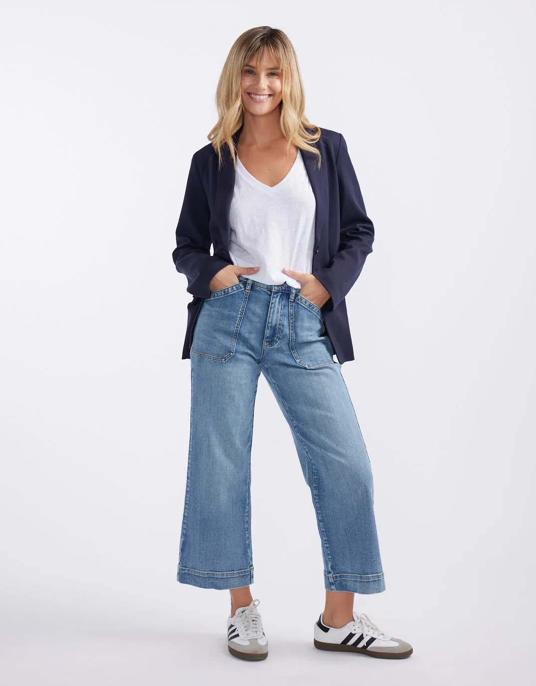 Timeless Ponte Blazer - Navy