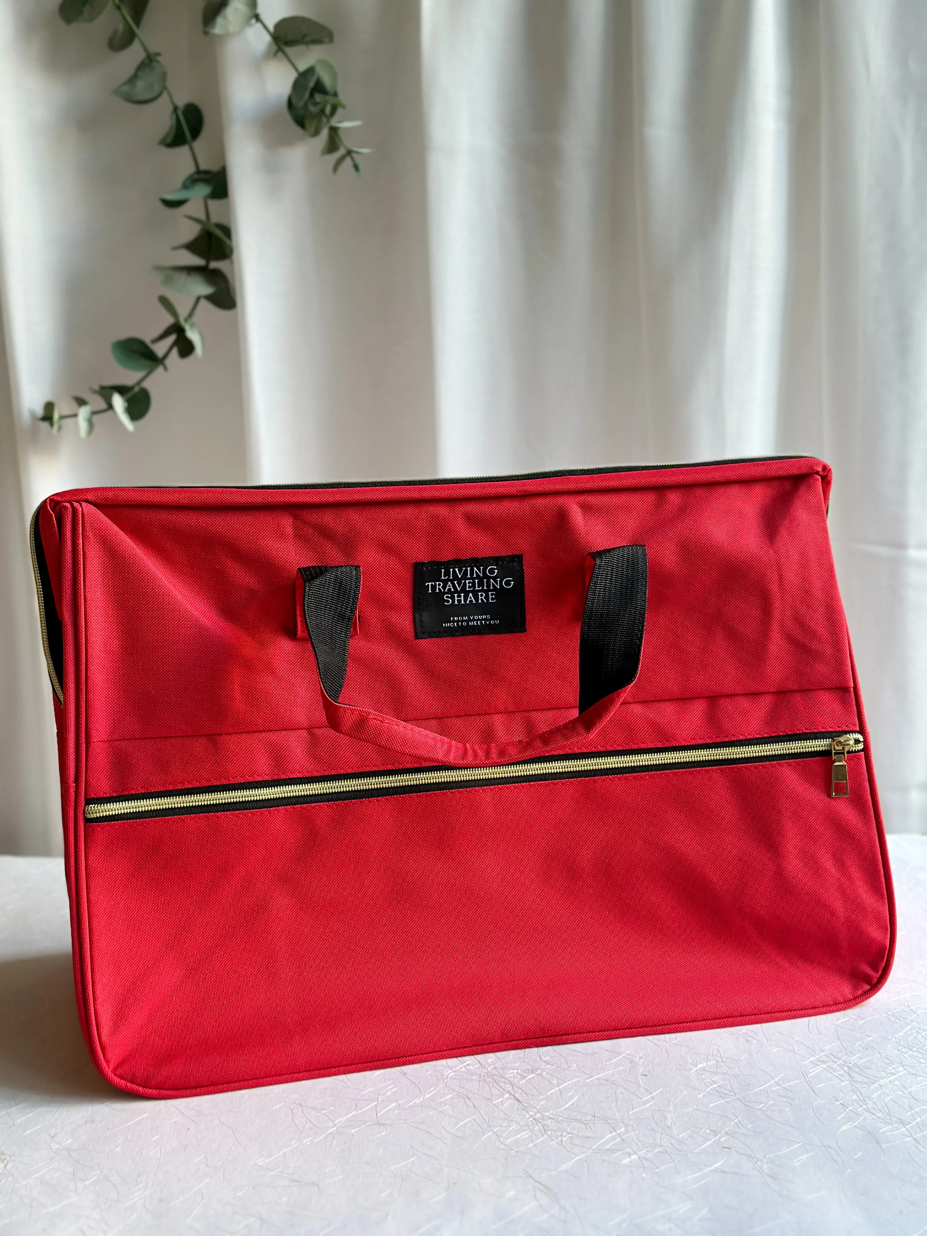 Timeless Red Travel Bag