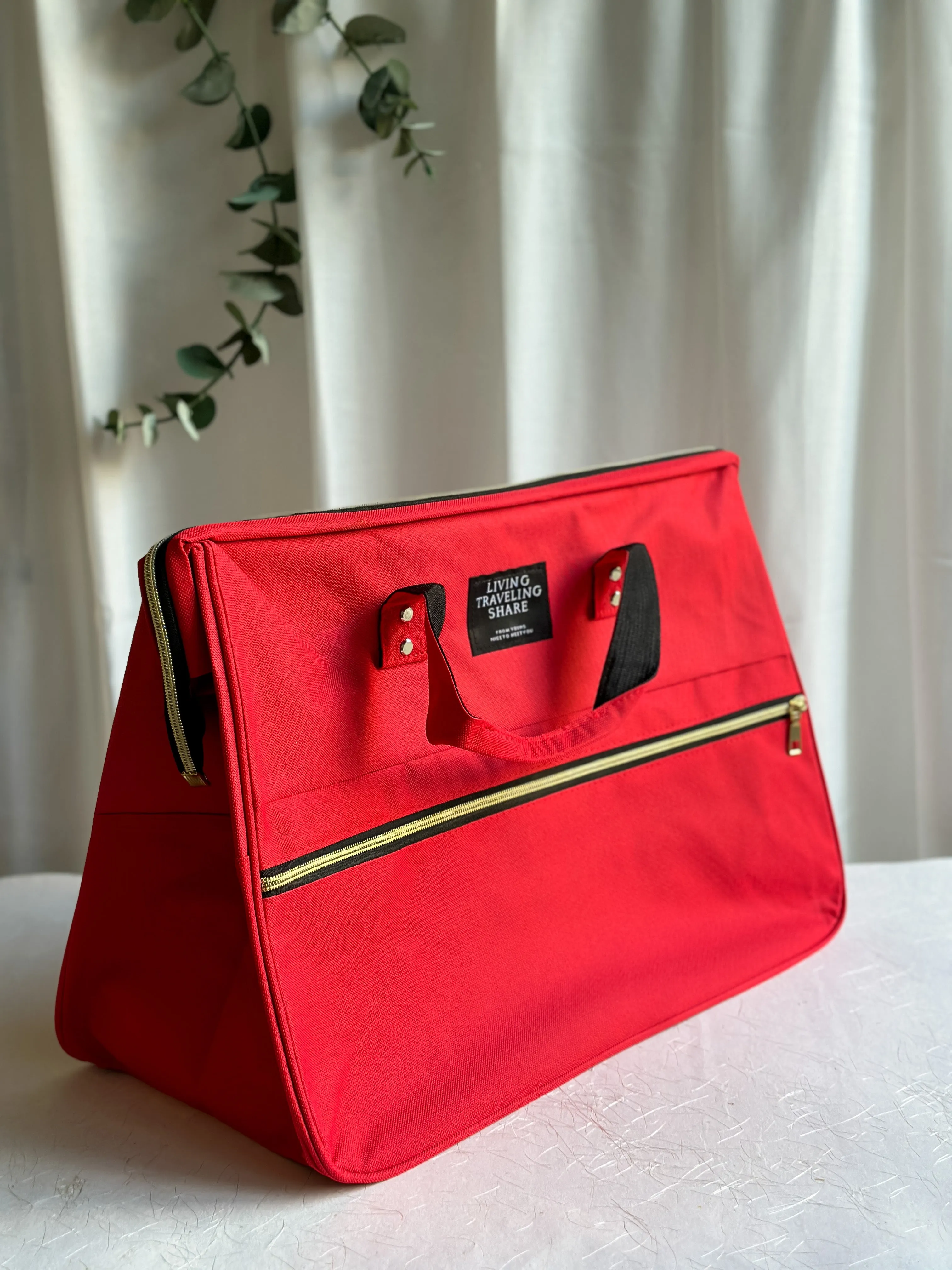 Timeless Red Travel Bag
