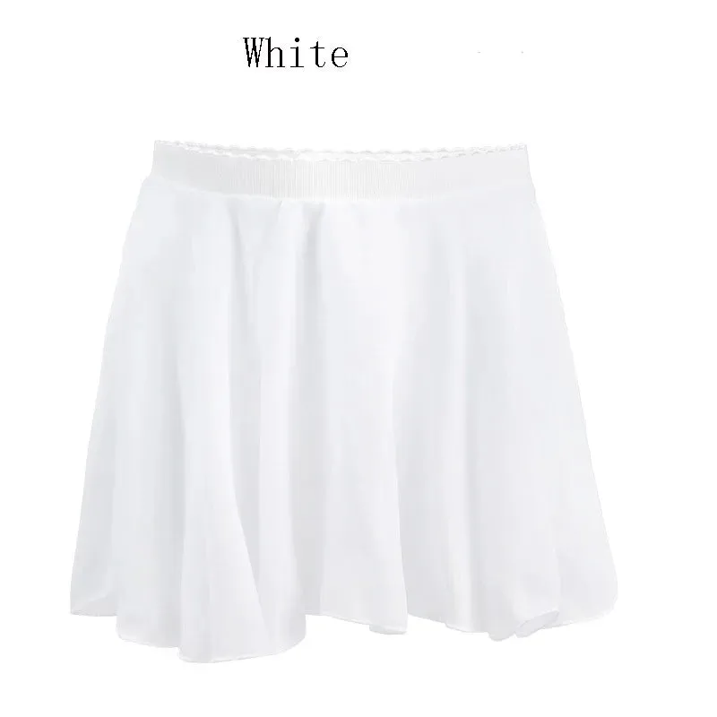 Toddler Ballet Leotard with Chiffon Wrap Skirt Dance Outfit Kids Skirt