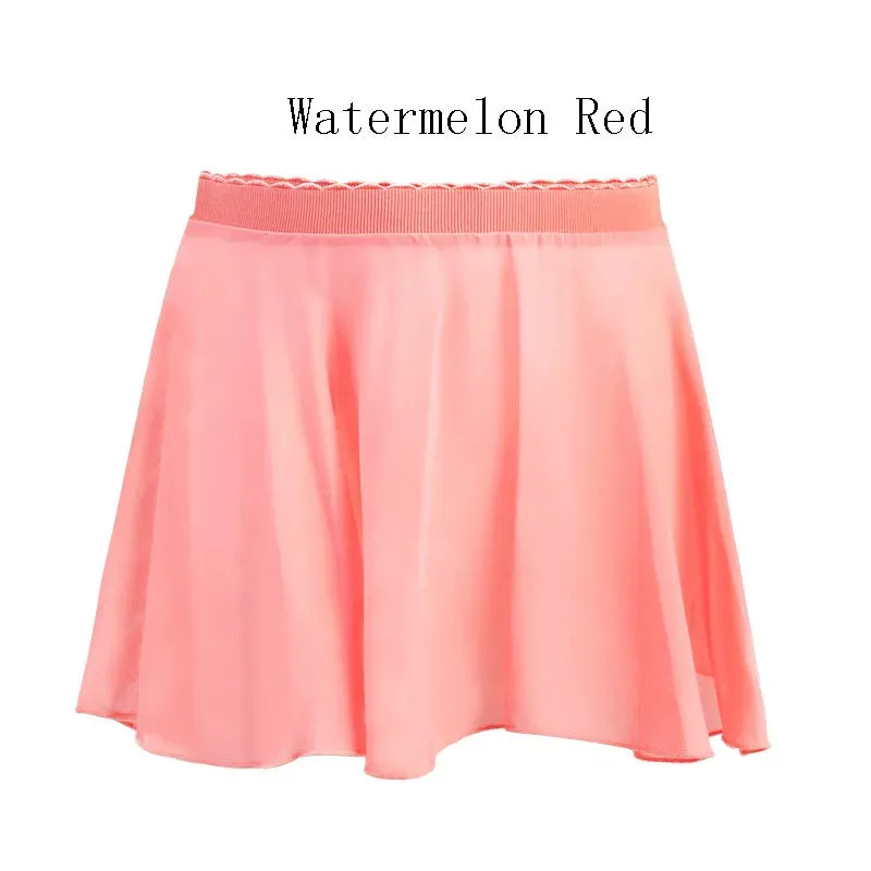 Toddler Ballet Leotard with Chiffon Wrap Skirt Dance Outfit Kids Skirt