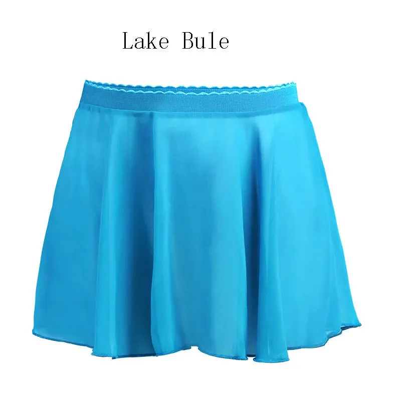 Toddler Ballet Leotard with Chiffon Wrap Skirt Dance Outfit Kids Skirt