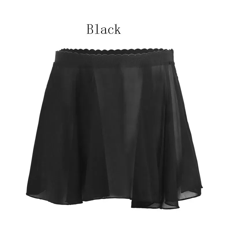 Toddler Ballet Leotard with Chiffon Wrap Skirt Dance Outfit Kids Skirt
