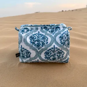 Tohfa Luxe Kara Handmade Block Printed Pouch
