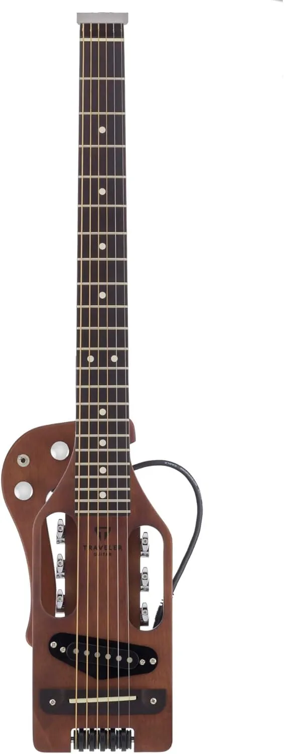 Traveler Guitar 6 String Pro-Series (Antique Brown), Right, (PS ABNS)