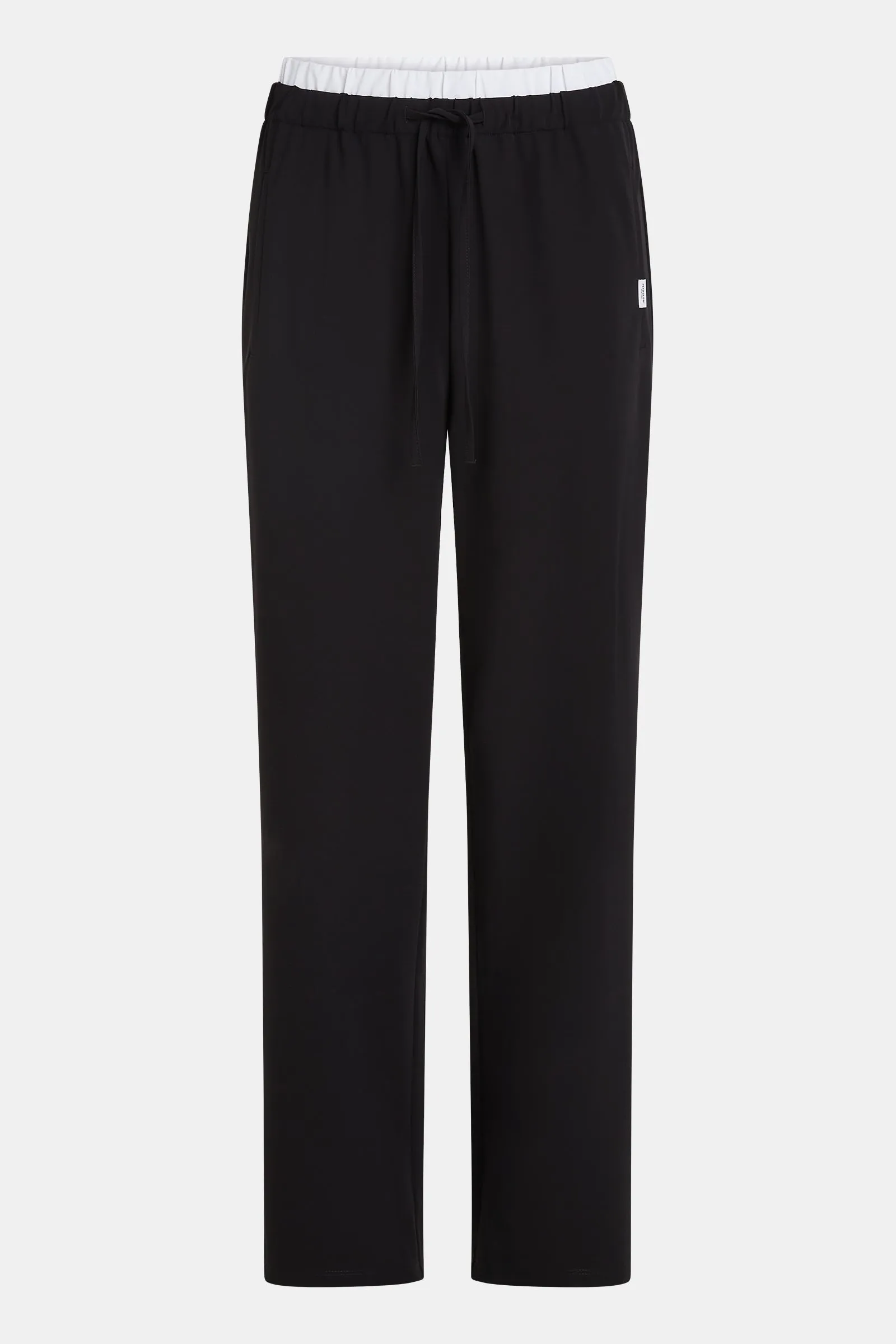 TROUSERS (S25N1578) BLACK - WHITE