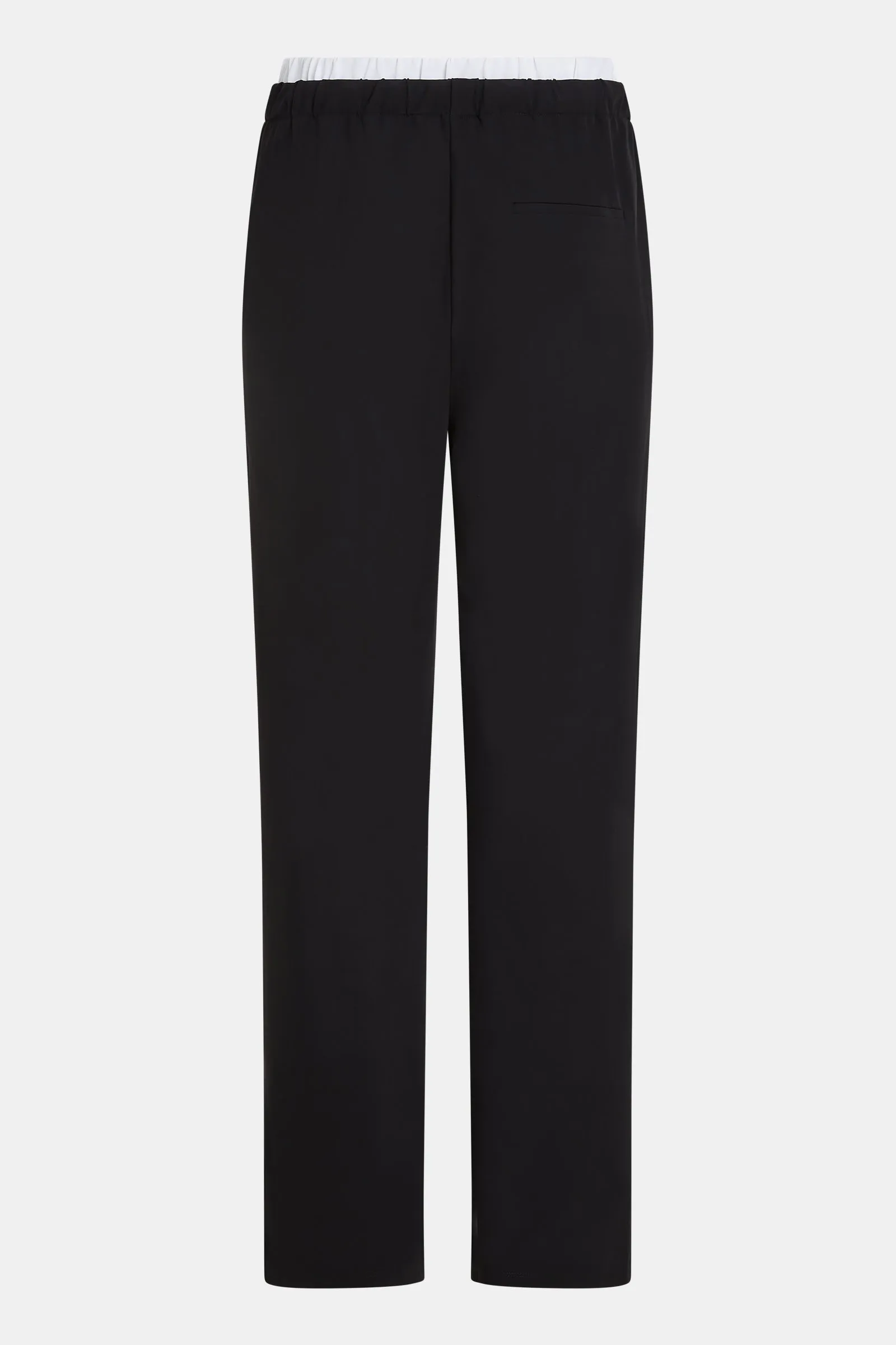 TROUSERS (S25N1578) BLACK - WHITE