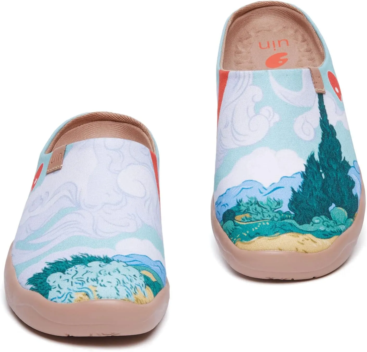 UIN x National Gallery Collaboration Slip On Art Travel Shoes
