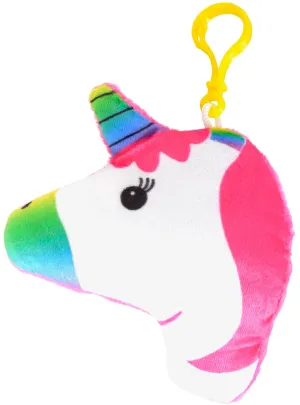 Unicorn Head Pink Keyring Party Favour