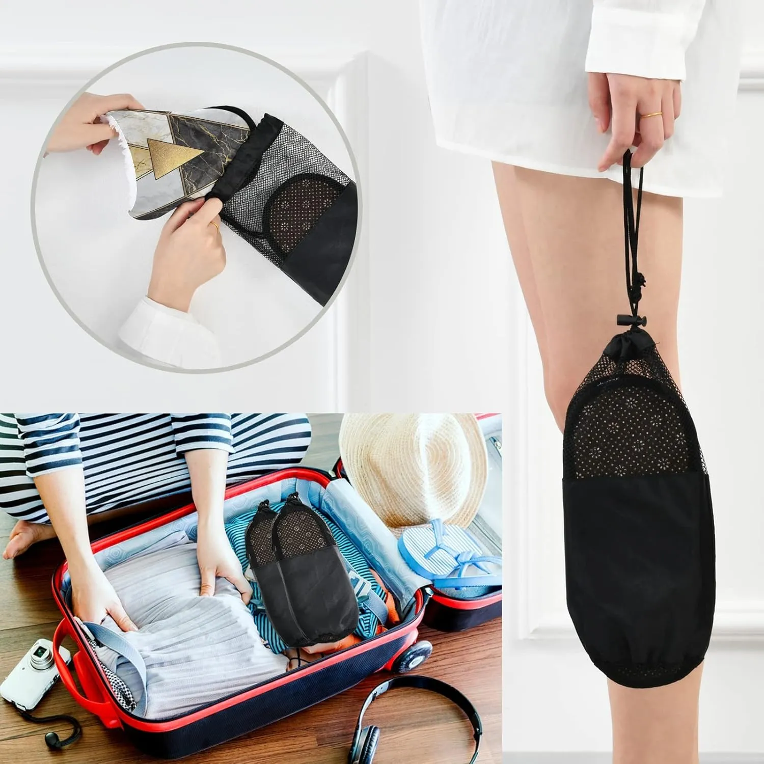 Unisex Slippers Fuzzy Feet Plush Cotton Slippers Anti-Slip Warm House Shoes M/L
