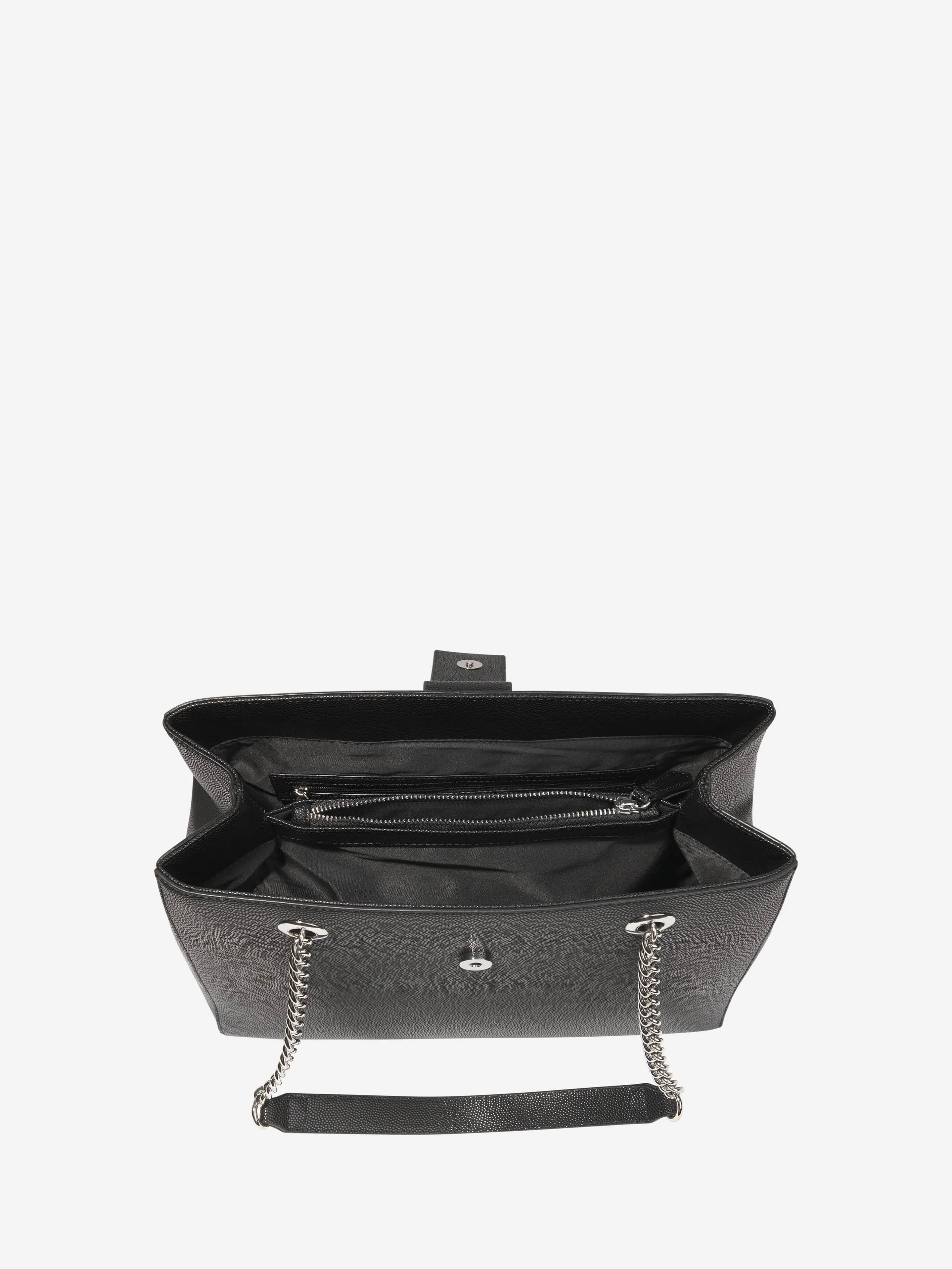 Valentino Divina Shopping Bag in Black (36cm)